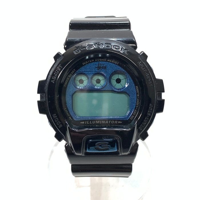 ジャンク品 G SHOCK ジーショック STUSSY DW 6900STS 25TH ANNIVERSARY ステューシー コラボ 腕時計 fuz 196 260103 gm 25 tom