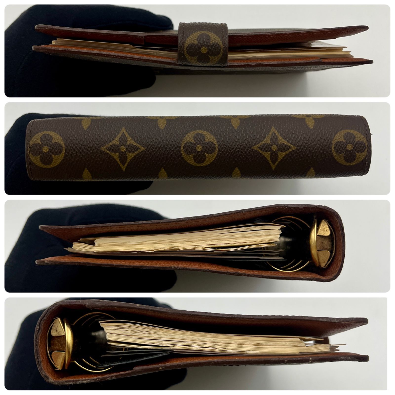  LOUIS VUITTON R 20105 モノグラム アジェンダMM 手帳カバー SP 0938 A 161 カードケース 小物