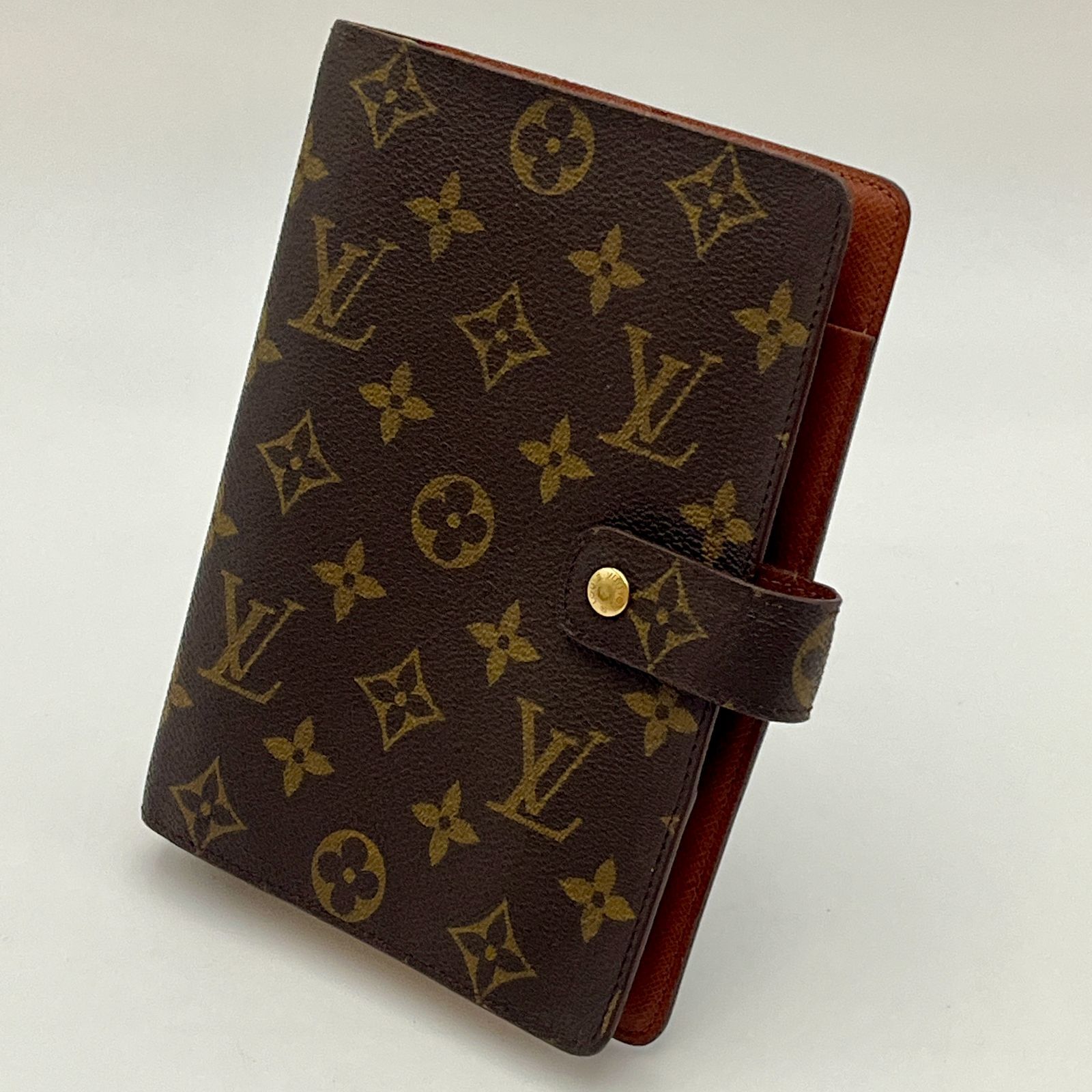 LOUIS VUITTON R 20105 モノグラム アジェンダMM 手帳カバー SP 0938 A 161