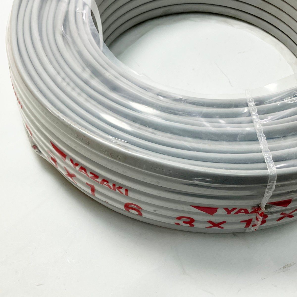 材料・資材 ▽▽YAZAKI VVFケーブル（PbF）3芯 3×1.6mm 100m