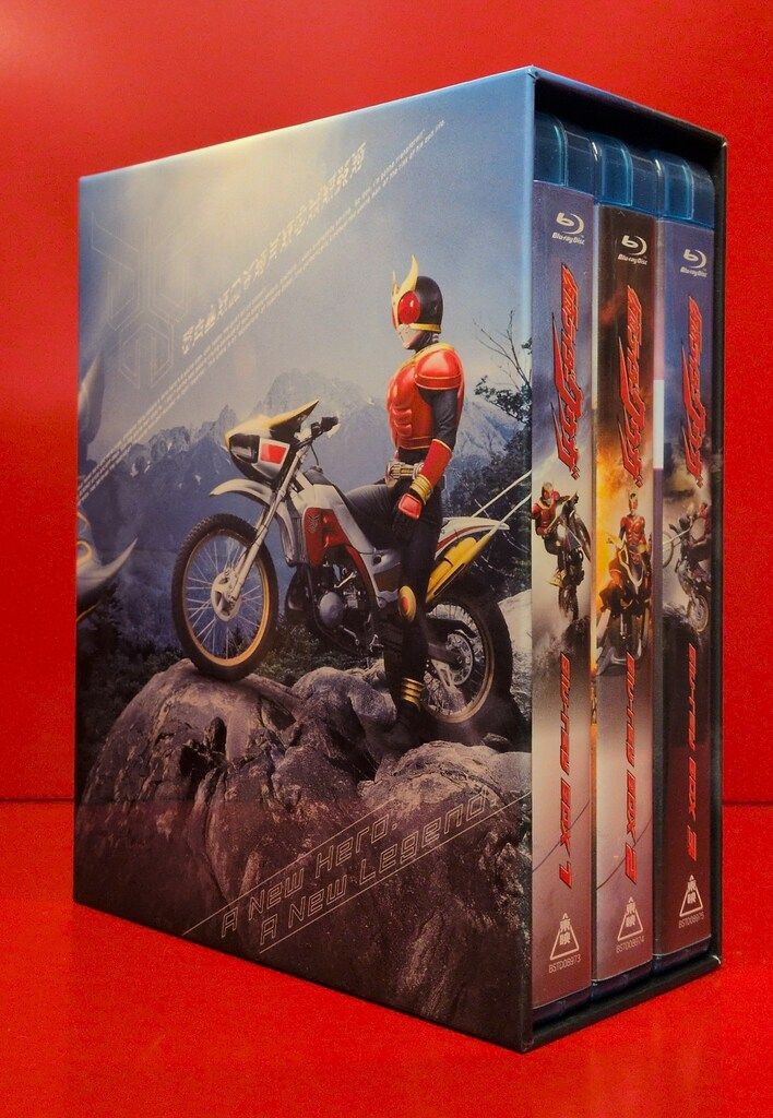 特撮Blu ray 初回 収納BOX付 仮面ライダークウガ Blu BOX 全3巻セット