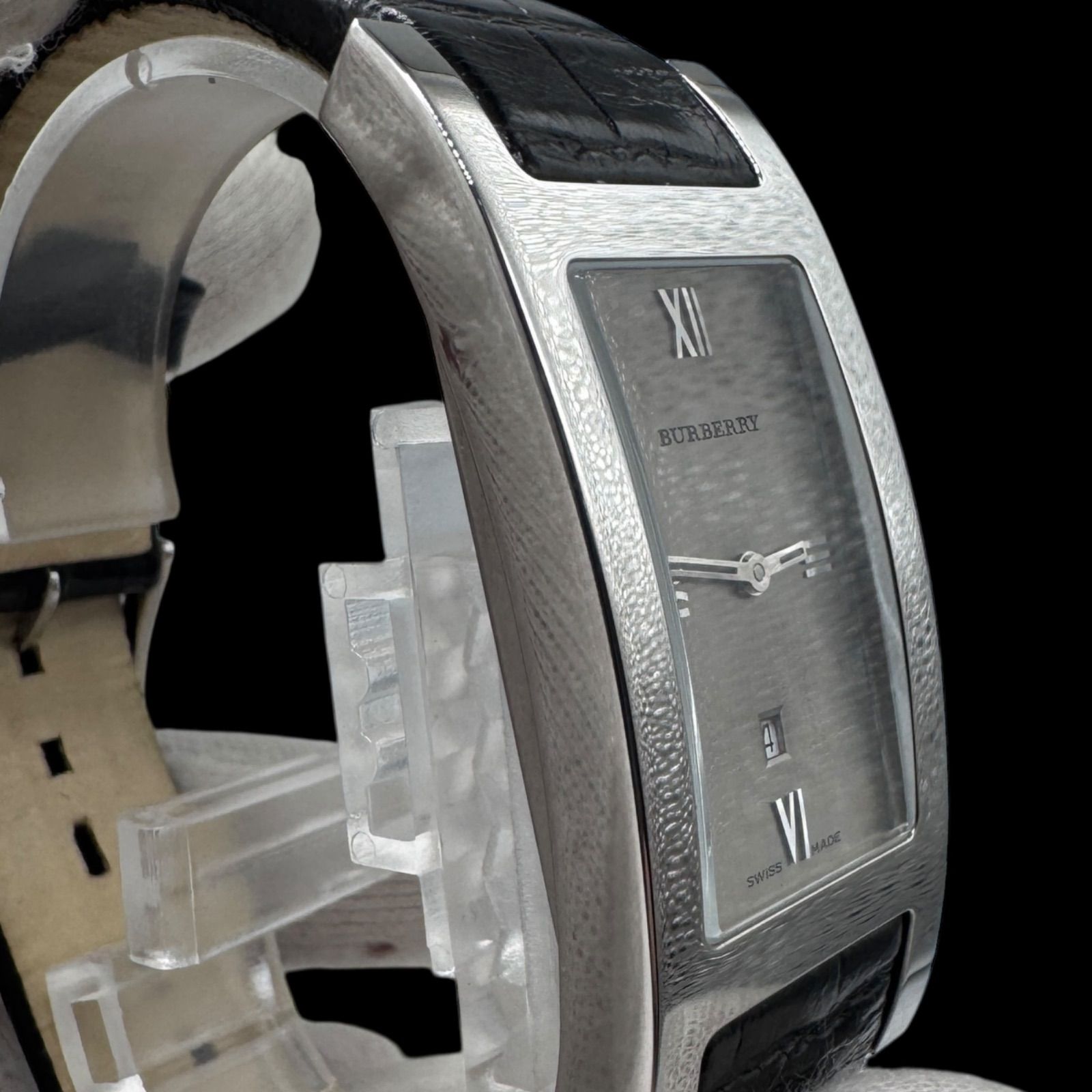 新品電池稼働 BURBERRY バーバリー 14000G メンズ腕時計 クォーツ QZ