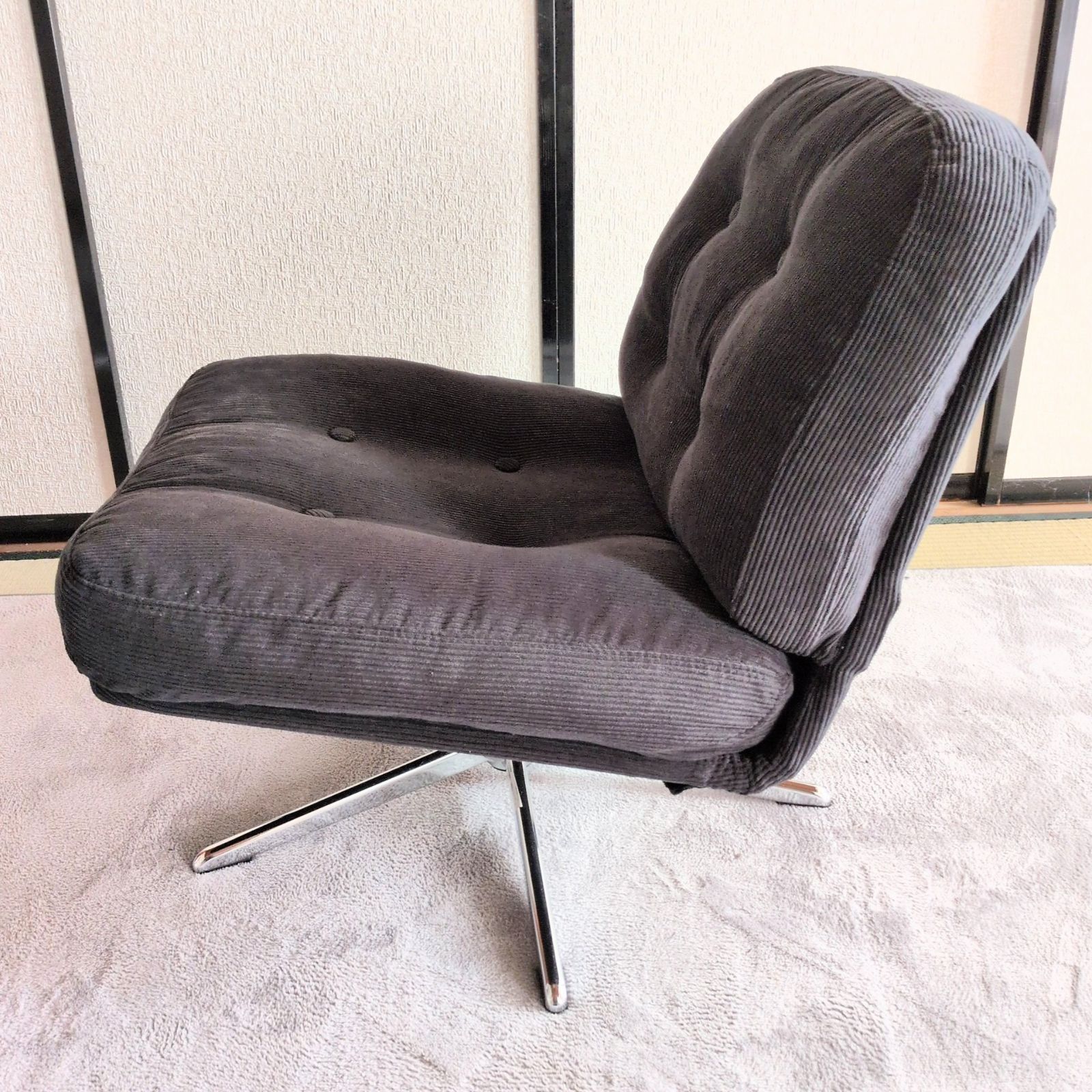 IKEA DYVLINGE/ディヴリンゲ　1シーター　ソファ　ブラック IKEA dyvlinge Black ディヴリンゲ回転チェアソファディブリンゲ