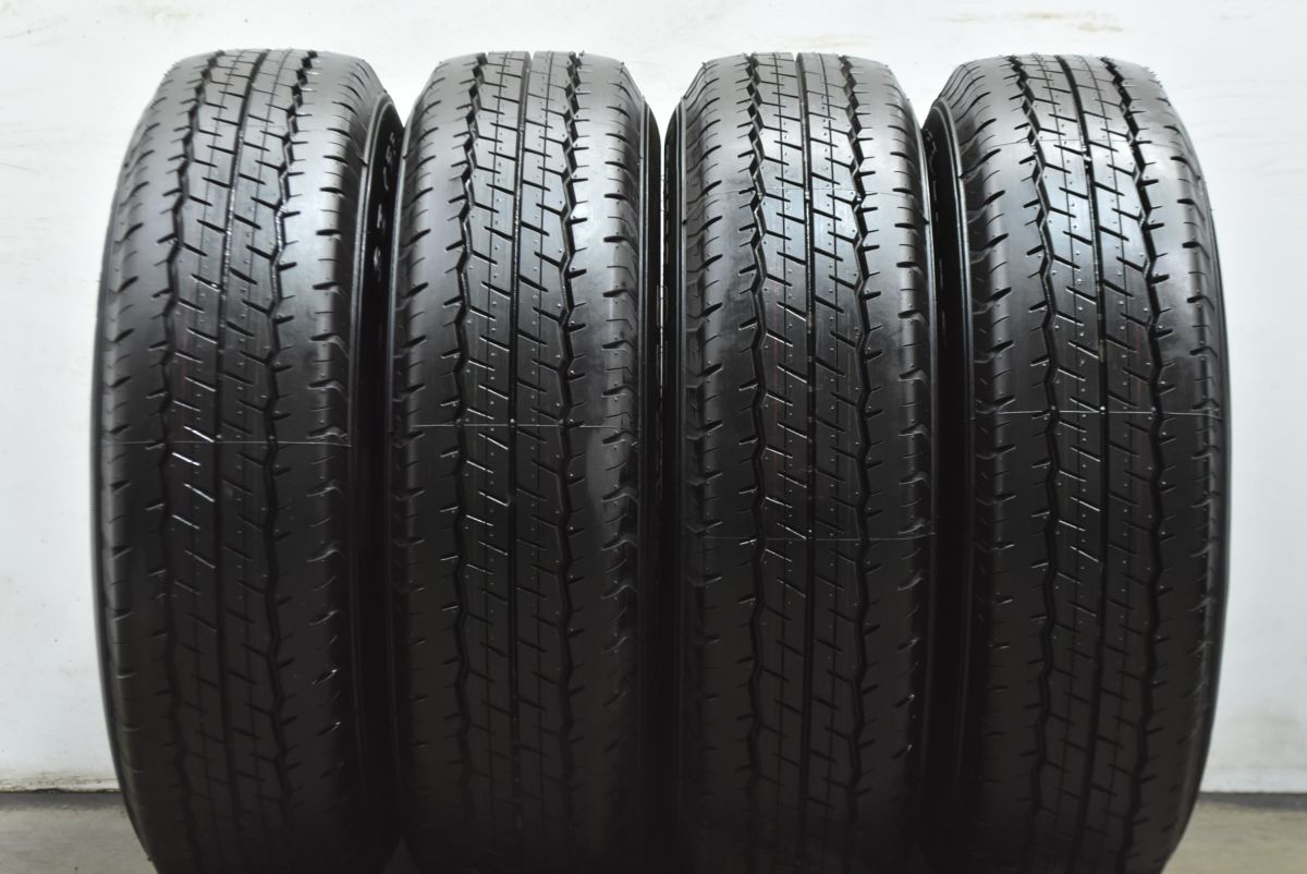 2025年製 新車外し バリ溝 美品】トヨタ 200 ハイエース 純正 15in 6J