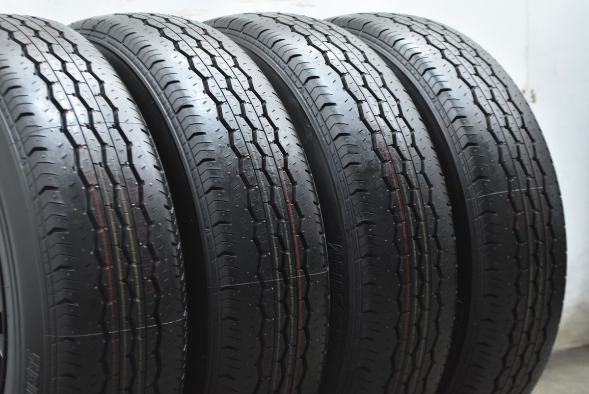 2025年製 新車外し バリ溝 美品】トヨタ 200 ハイエース 純正 15in 6J