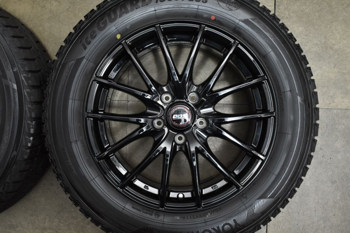  DOS 17 in 7 J 48 PCD 114 3 ヨコハマ アイスガード iG 50 225 60 R フォレスター クロストレック エクストレイル 交換用 17インチ タイヤ ホイールセット