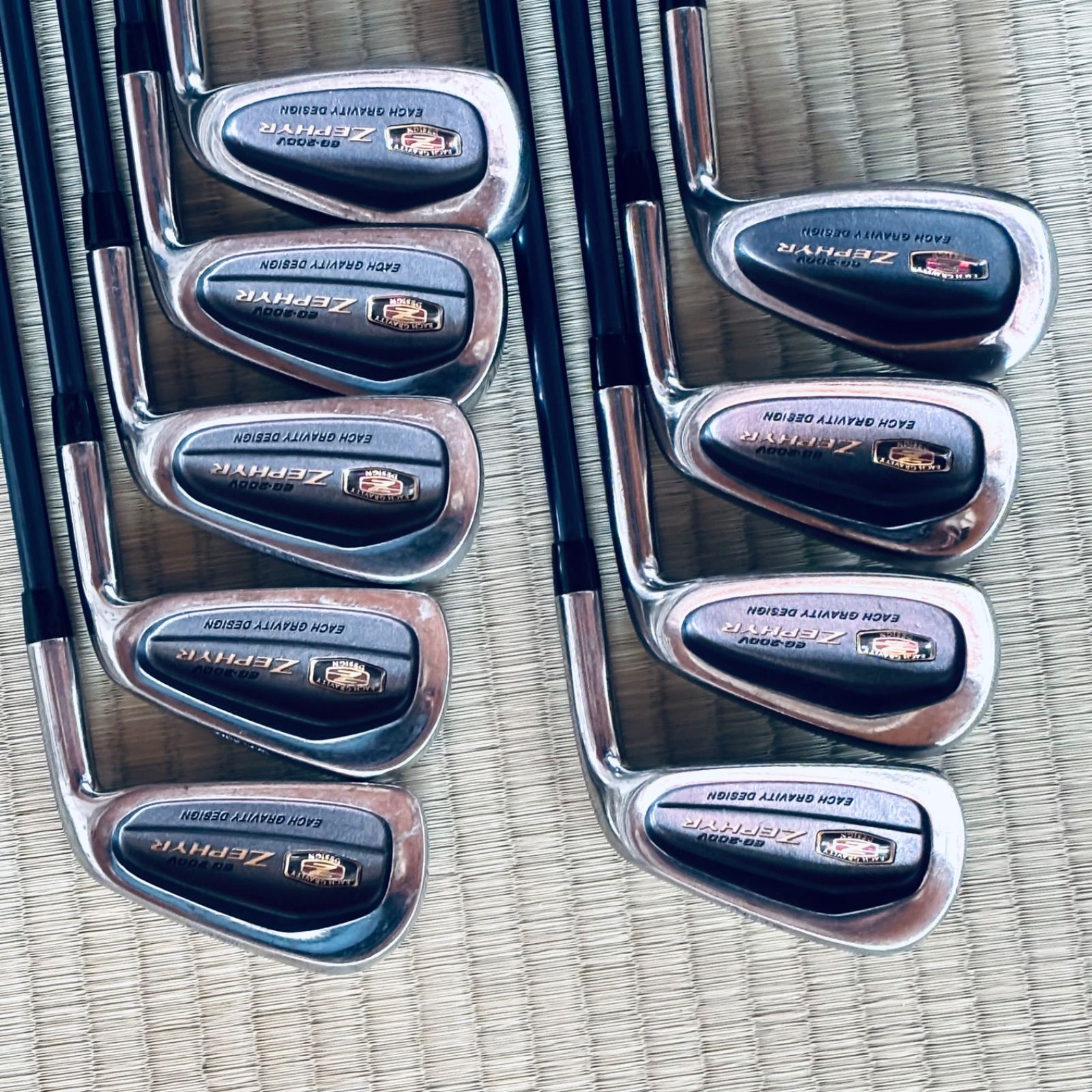 MIZUNO ミズノ zephyr ゼファー メンズゴルフクラブセット キャディ