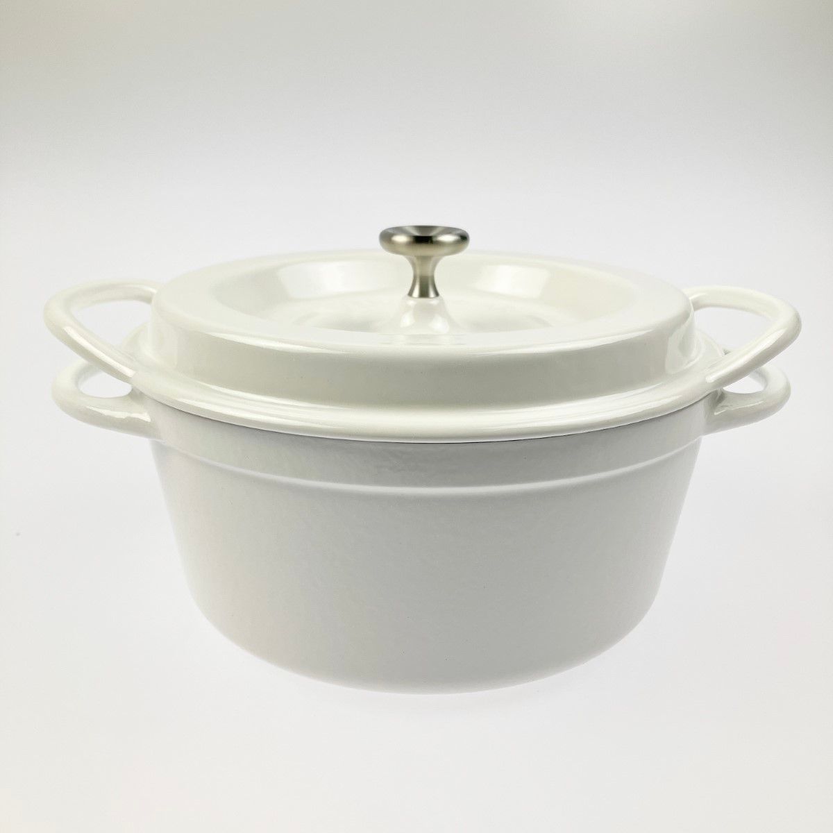 ▽▽ バーミキュラ オーブン ポット ラウンド ＃18 アイボリー