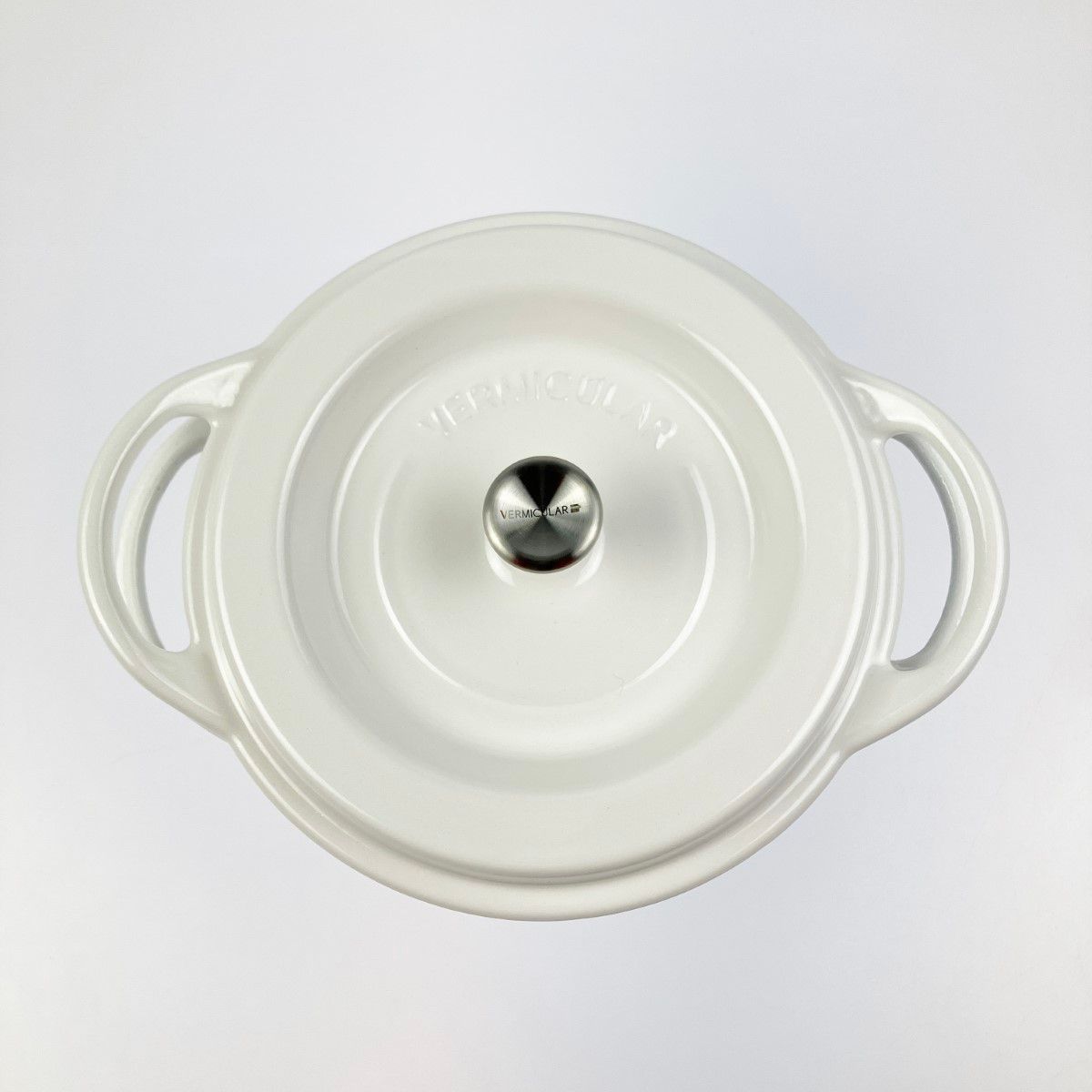 ▽▽ バーミキュラ オーブン ポット ラウンド ＃18 アイボリー