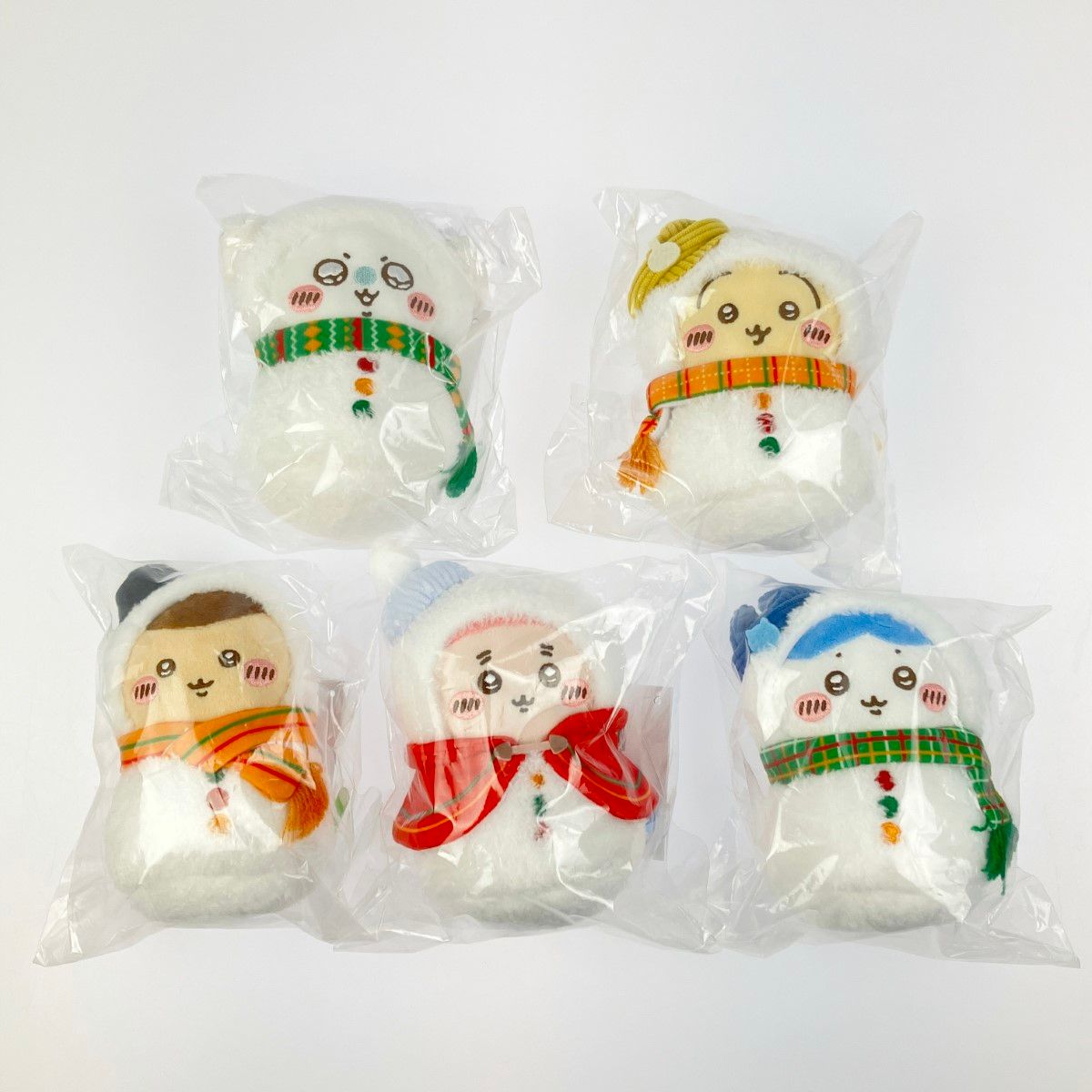 ▽▽ エニマイくじ ちいかわ ゆきだるまになっちゃった E賞マスコット