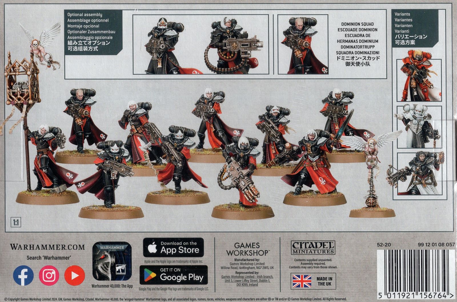 未開封》 GAMESWORKSHOP WARHAMMER 40000 ADEPTA SORORITAS BATTLE