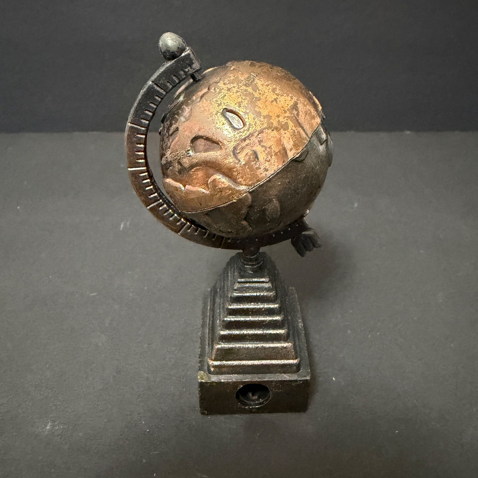 地球儀型 鉛筆削り レトロ アンティーク 卓上文房具 送料込みメルカリ