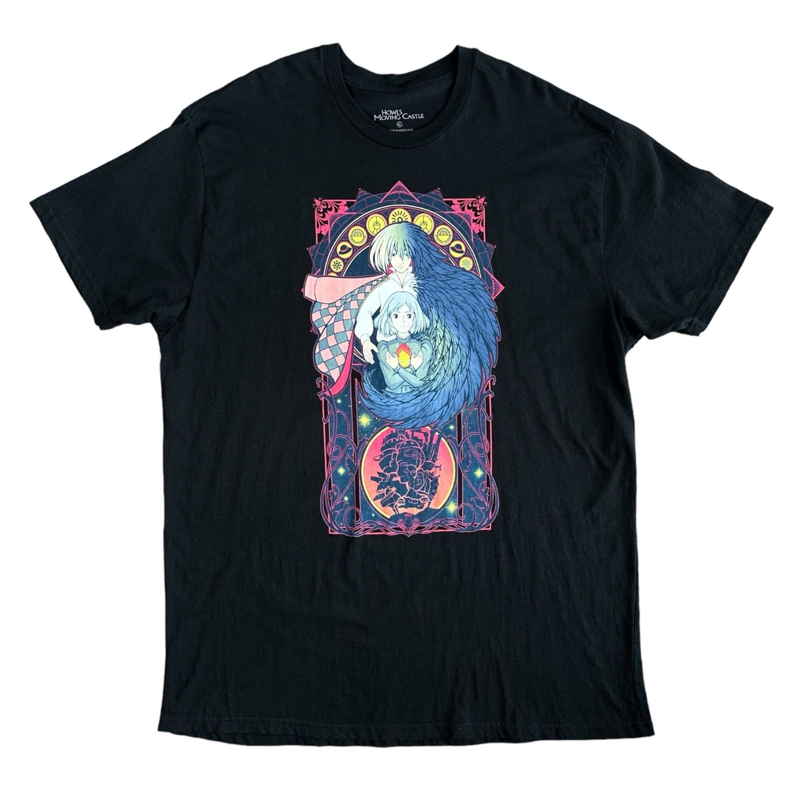 HOWL'S MOVING CASTLE ハウルの動く城 US Tee Black XL - メルカリ HOWL'S MOVING CASTLE ハウルの動く城 US Tee Black XL - メルカリ