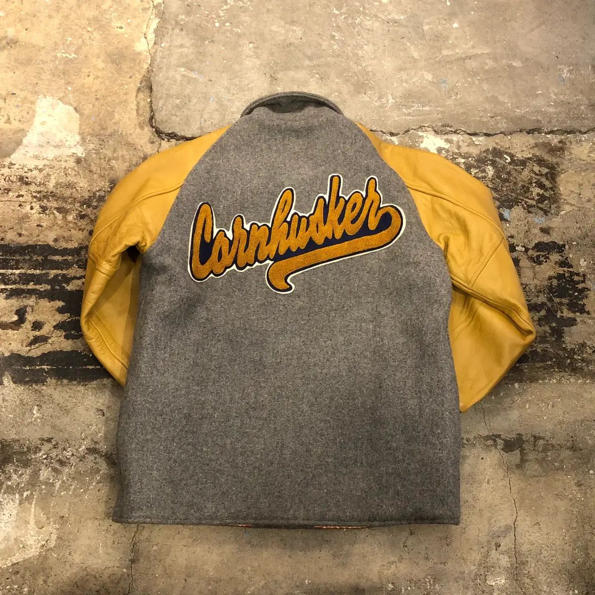 スタイルアイズ バーシティ ジャケット 38 セーター 日本向けサイズ