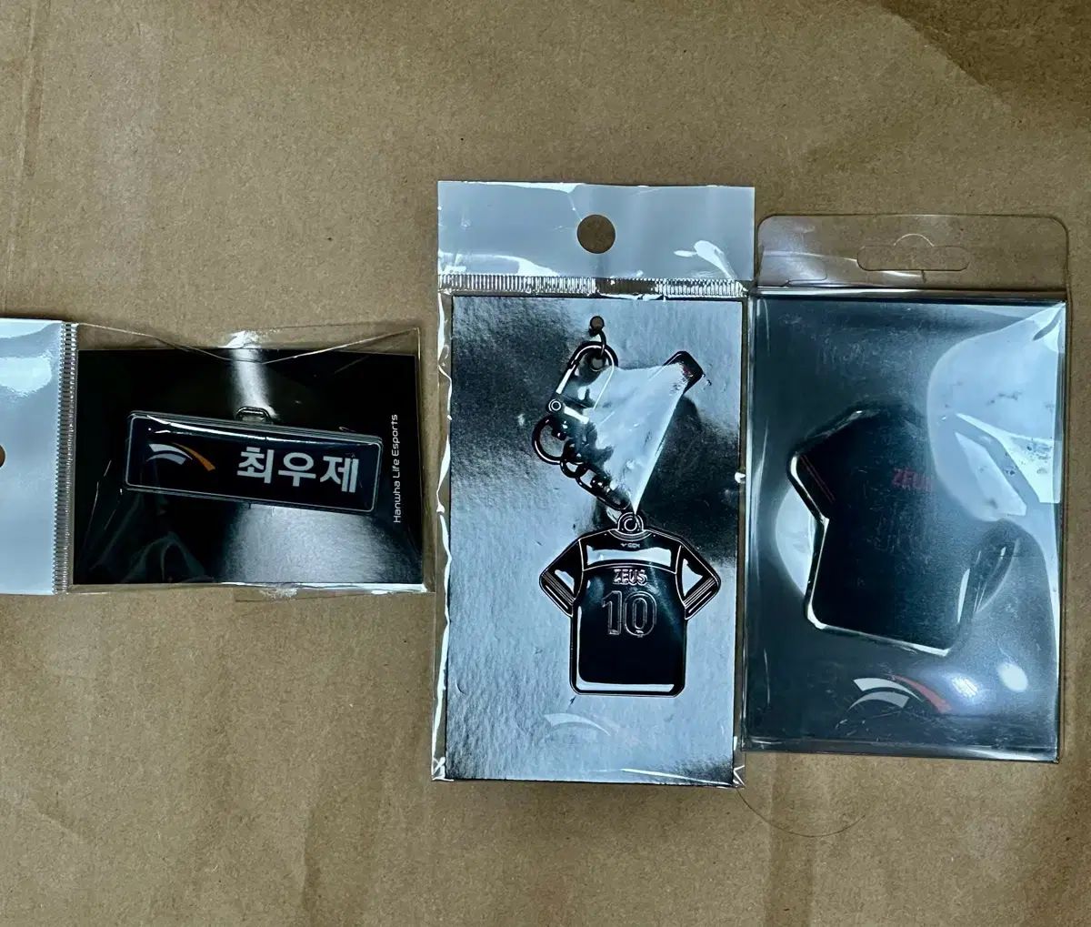 ハンファ Hanwhae 生命eスポーツ キーホルダー 3種 セット チェ ウジェ Zeus