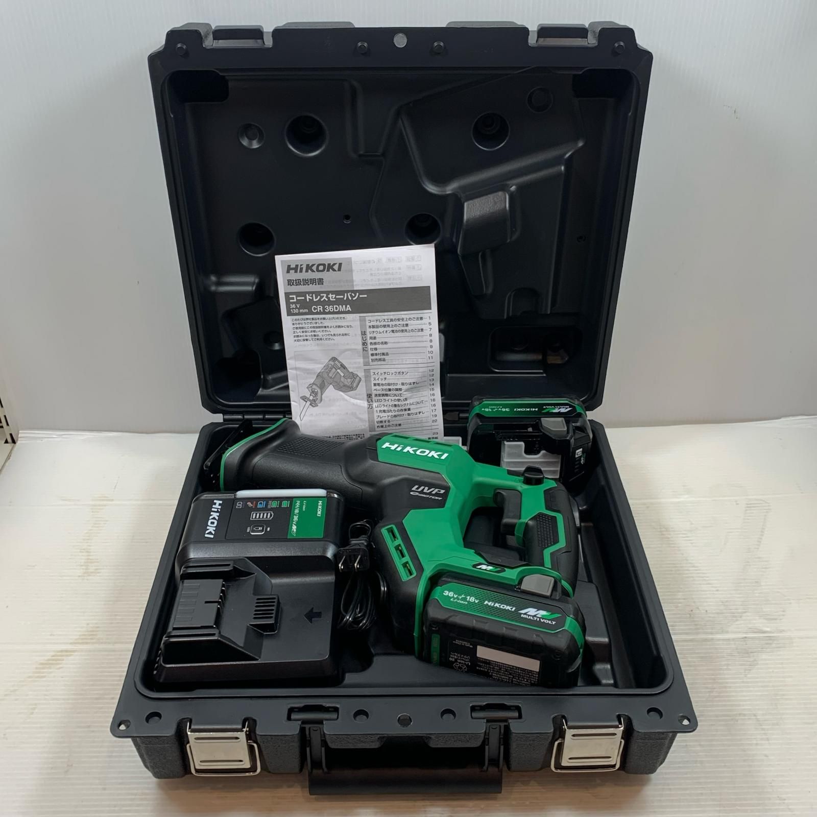 κκHiKOKI ハイコーキ 切断工具 セーバーソー コードレス式 36 v J 851193 CR DMA 2 XPZ グリーン