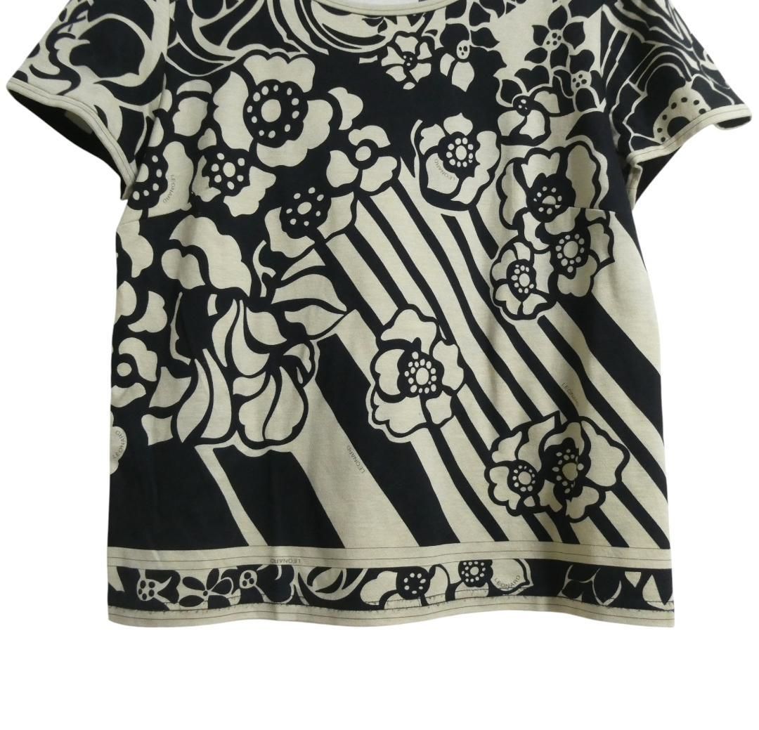 美品 LEONARD FASHION レオナールファッション サイズM 花柄 総柄