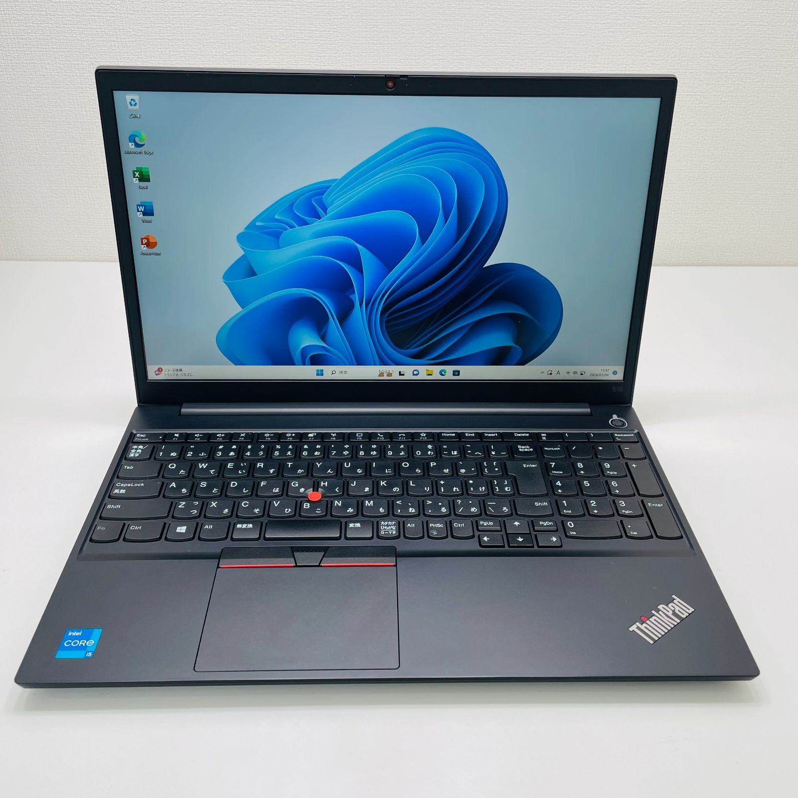 ThinkPad E 15 Gen 2 6型 Intel R Core TM i 5 1135 G 7 Ram 16 GB SSD 256 正規Office 2021 Pro Plus付き 初心者 !