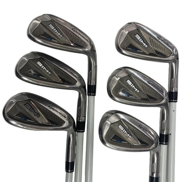 中古】 テーラーメイド SIM2 MAX 6S レディース アイアンセット IR