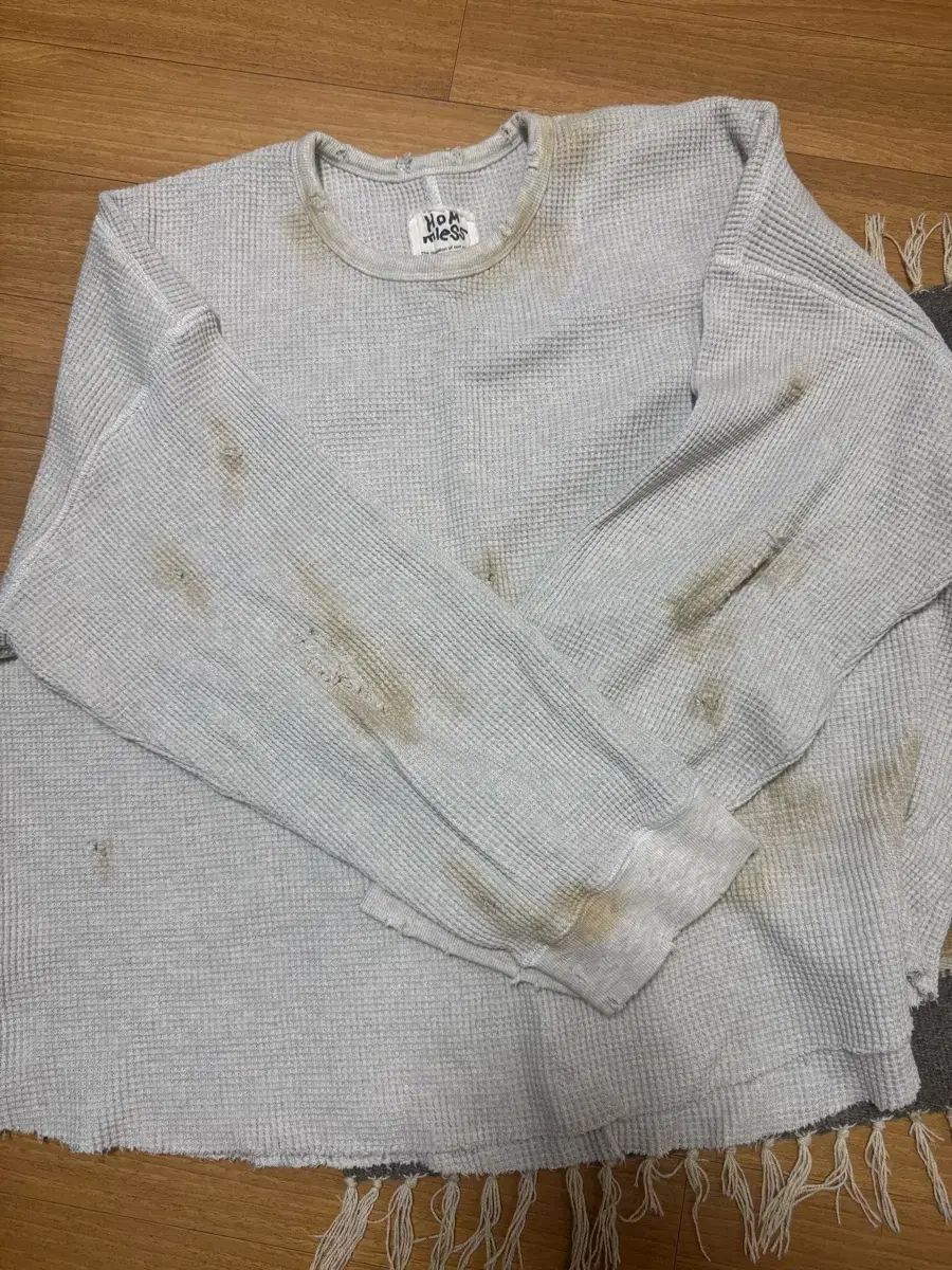 ホームレス ワッフルプルオーバー