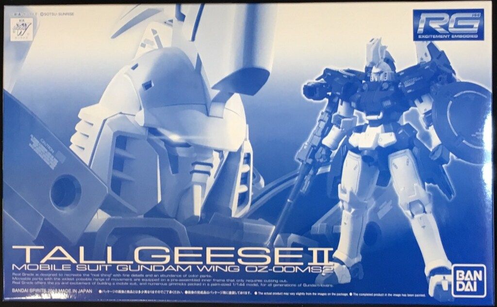 BANDAI SPIRITS RG 新機動戦記ガンダムW トールギスII