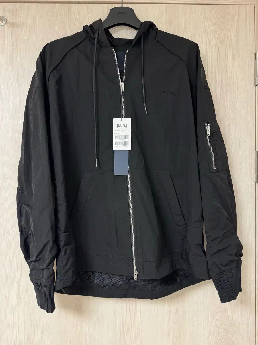 ジュンジェイ 24 FW ファーカリング ナイロン フードジップアップ Sサイズ