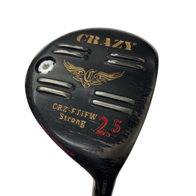 CRAZY CRZ Full Titan STRONG 2 5 W フェアウェイウッド FW 特注シャフト フレックスX メンズ 男性用 右利き 右用 Cランク ゴルフクラブ