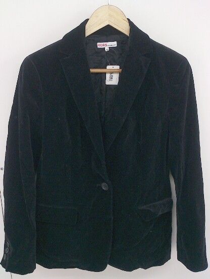 ◇ MICHAEL KORS マイケルコース ベロア調 1B 長袖 テーラード 
