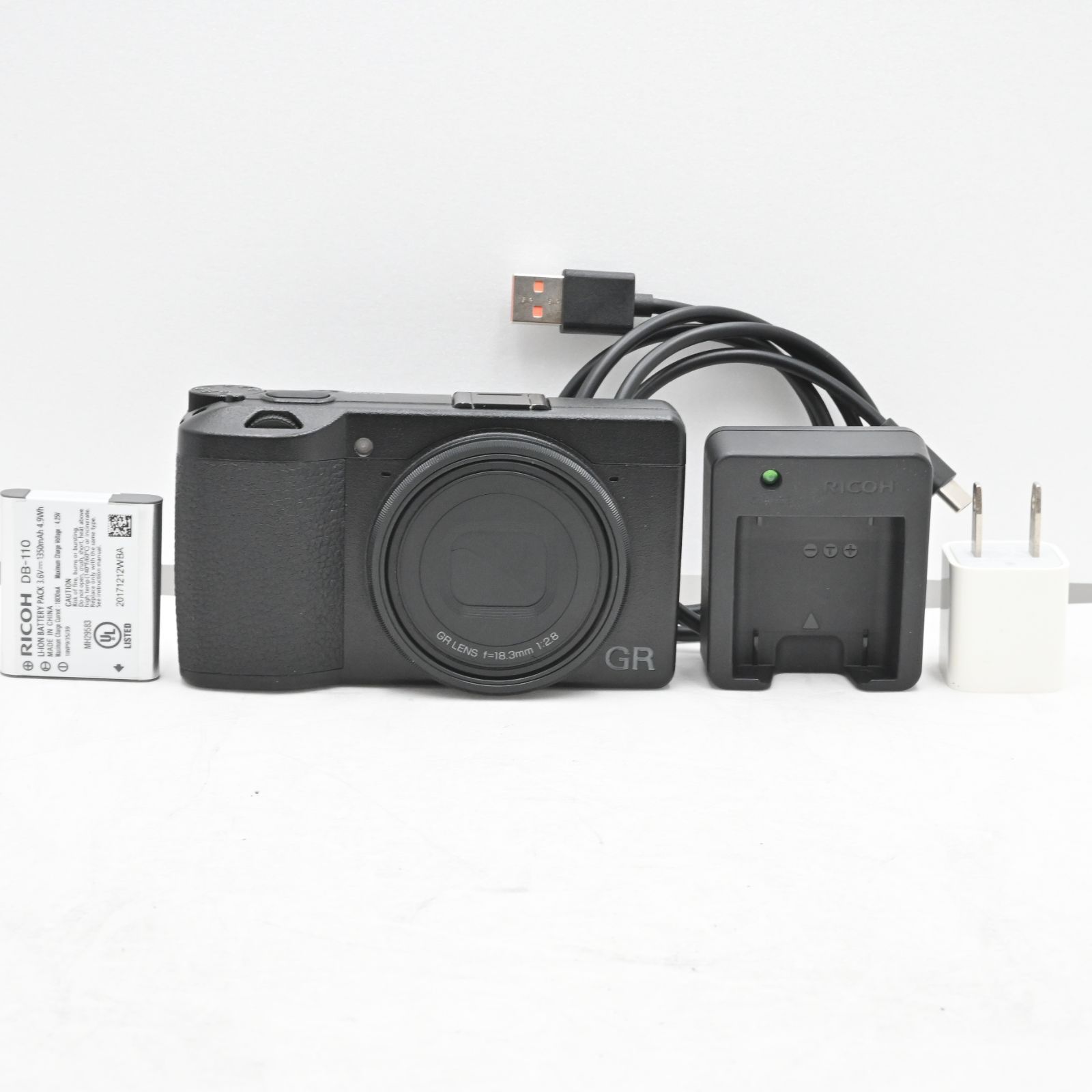 ショット数 9240 リコー GR III