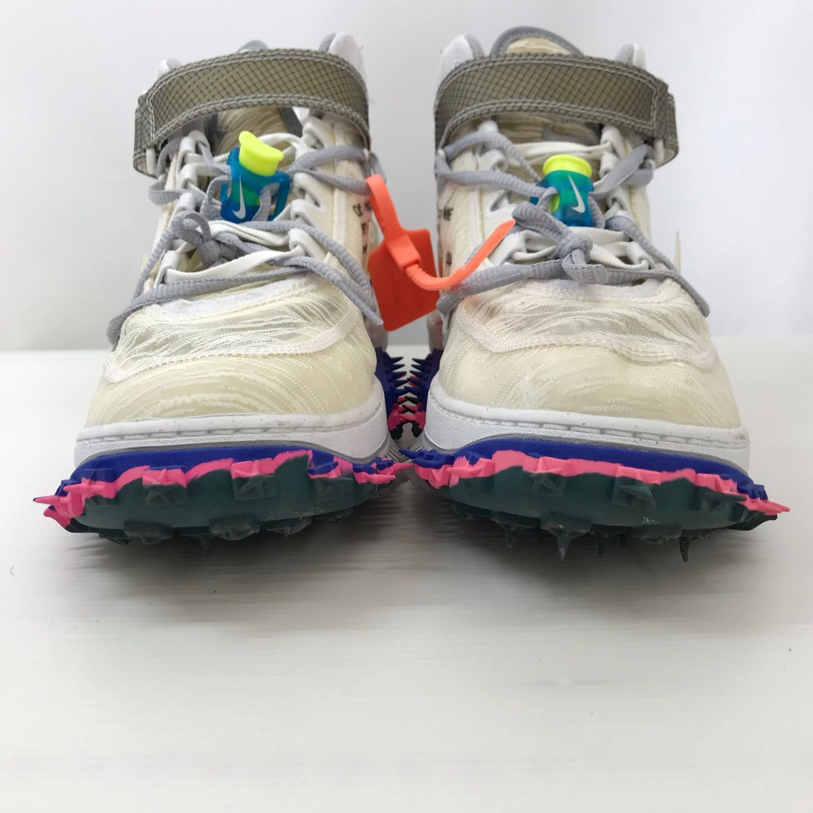 NIKE OFF WHITEコラボ AIR FORCE 1 MID SP DO 6290 100 ナイキ オフホワイト ハイカットスニーカー 26 0㎝ ホワイト メンズ 靴