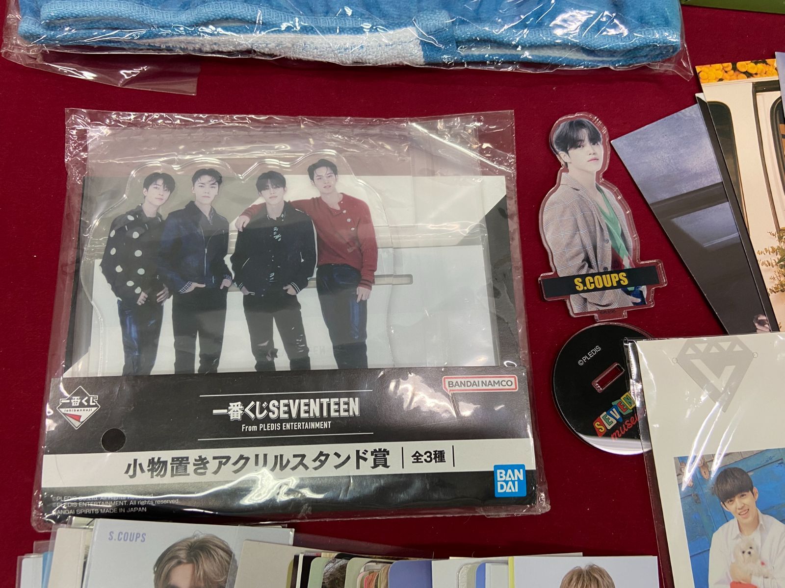 SEVENTEEN S.Coups セブチ エスクプス ハンガー うちわ タオル