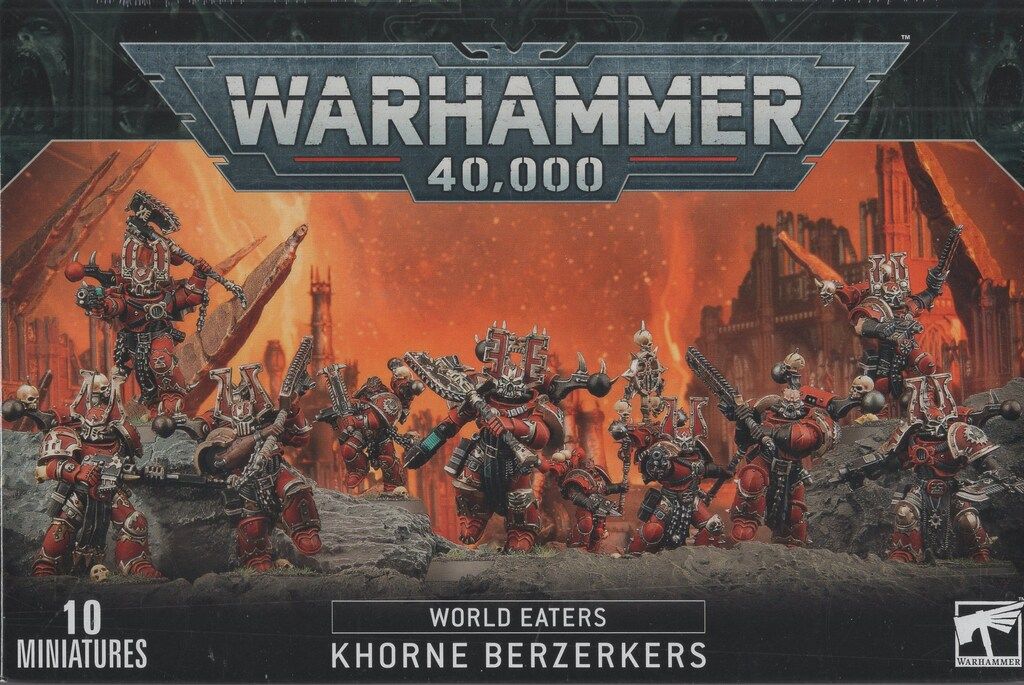GAMES WORLD EATERS Khorne Berzerkers コーン バーザーカー 2025