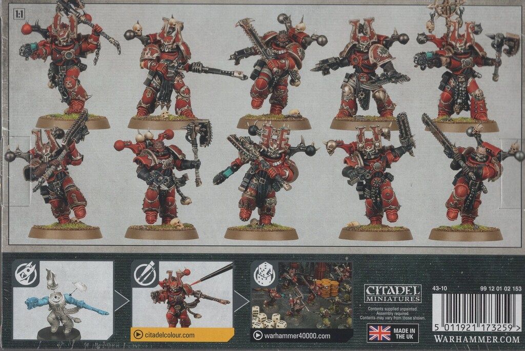 GAMES WORLD EATERS Khorne Berzerkers コーン バーザーカー 2025
