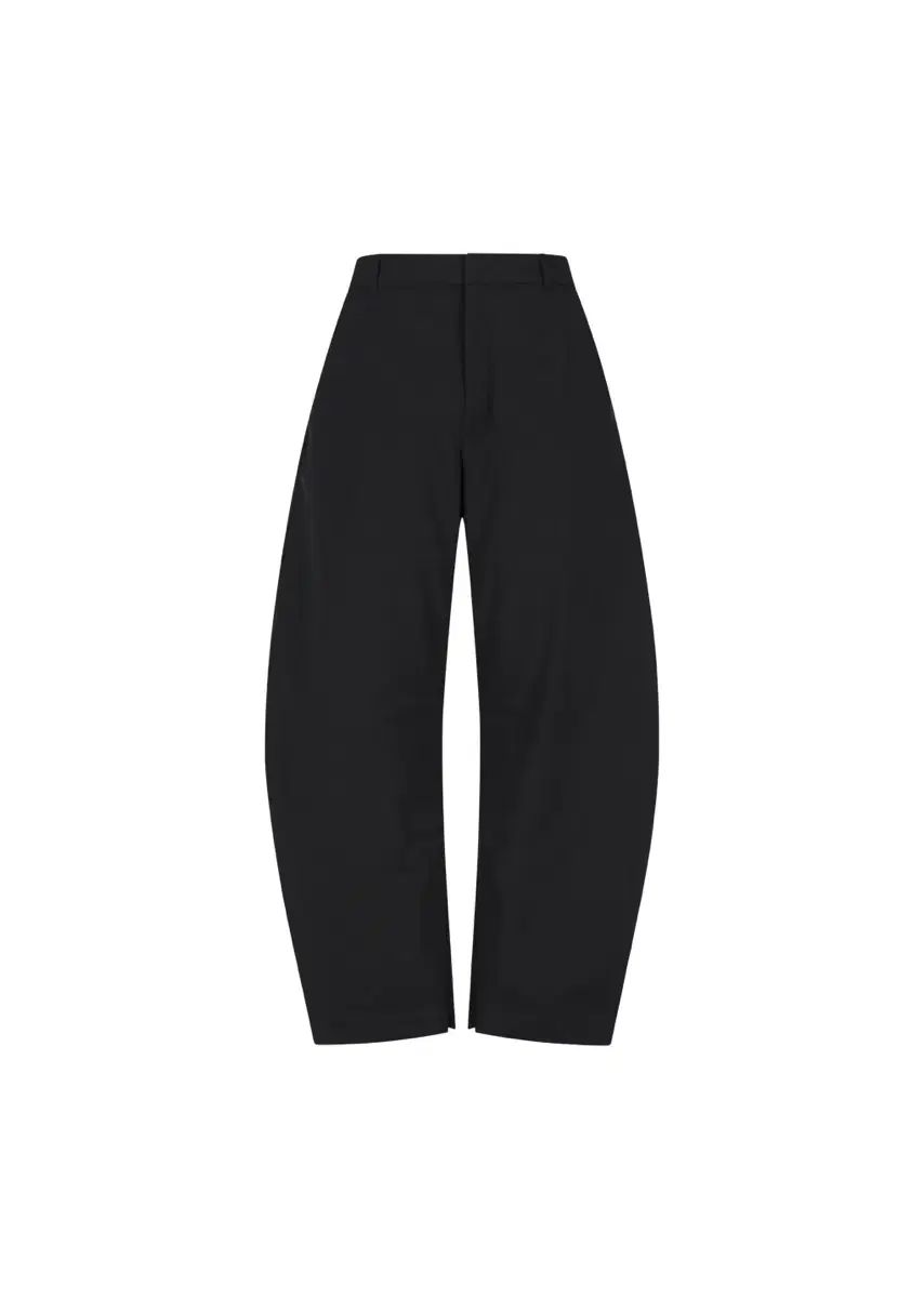 ウール アモーメント Taffeta Curved Leg Pants Black