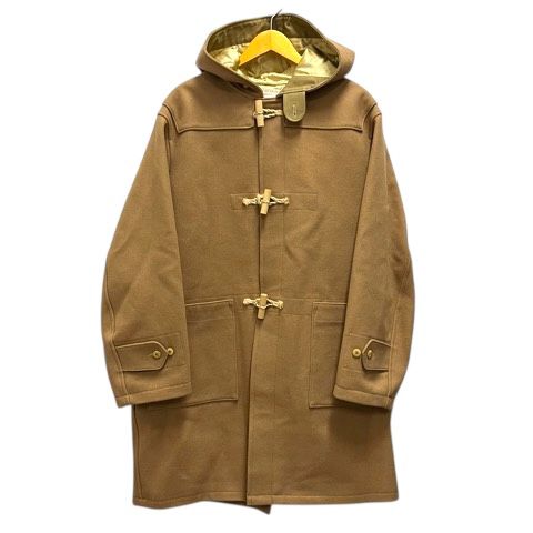 ビズビム VISVIM 25 AW COAT ダッフルコート ウール混 リネン混 長袖 3 茶 キャメル