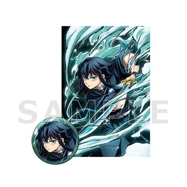 鬼滅の刃 全集中展 缶バッジ ポストカード 無一郎 時透無一郎 アニメ 鬼滅の刃 全集中展 -刀鍛冶の里編・柱稽古編- 缶