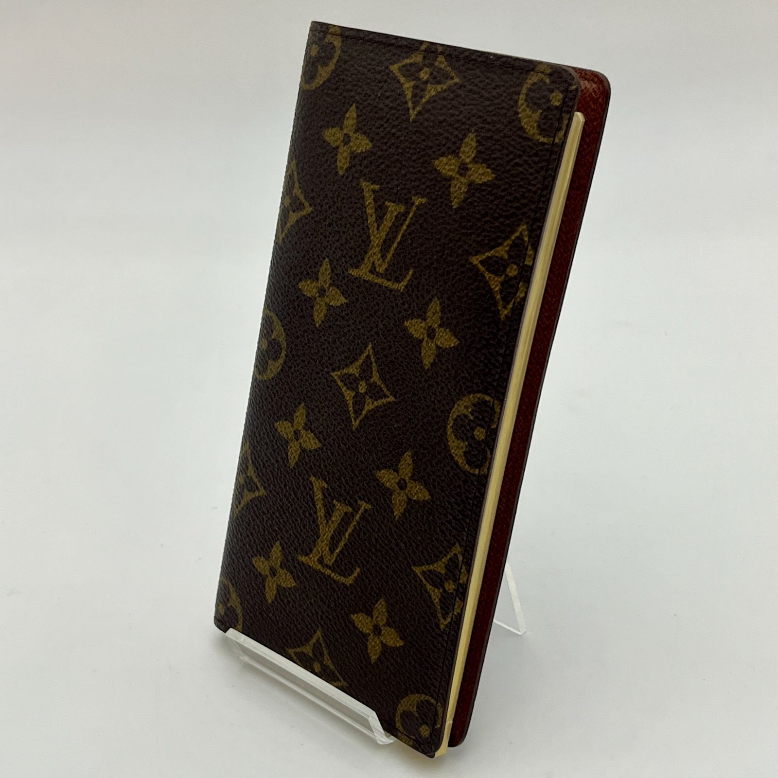 LOUIS VUITTON R 20008 モノグラム アジェンダ オリゾンタル 手帳カバー MI 0967 ノート付き A 163