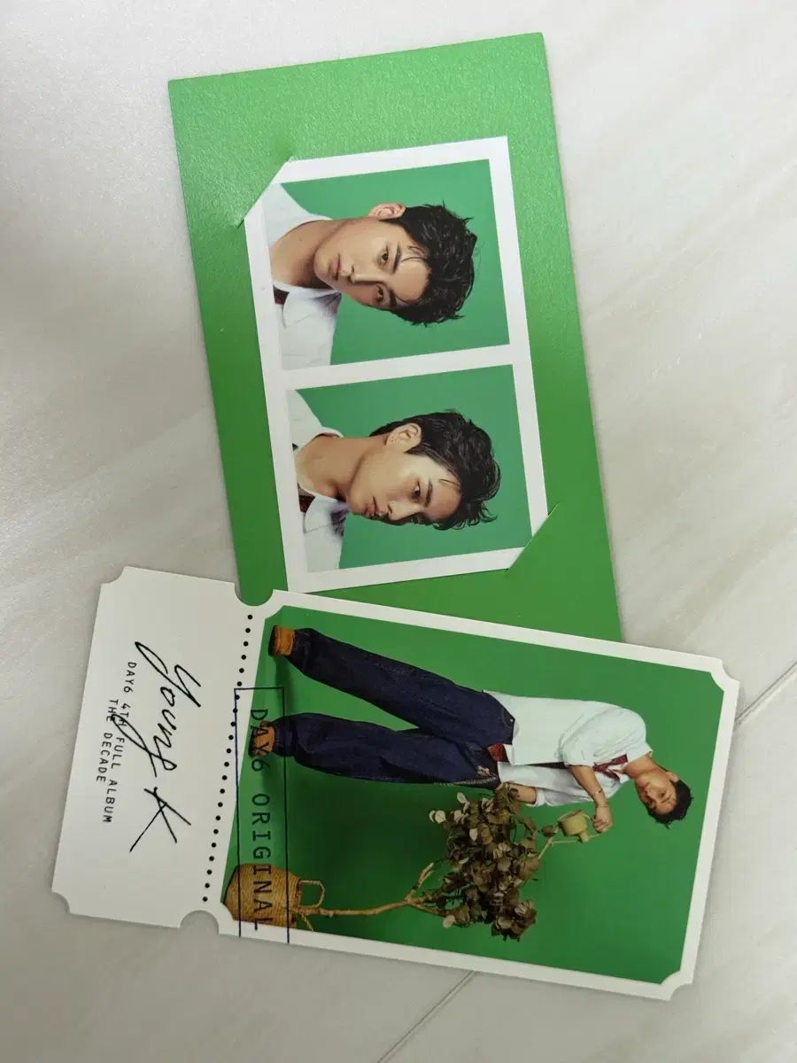 Day6 The Decade コレクトブック ヨンケイ DAY6 ヨンケイ(Young K) The Decade 付属品 【公式通販】