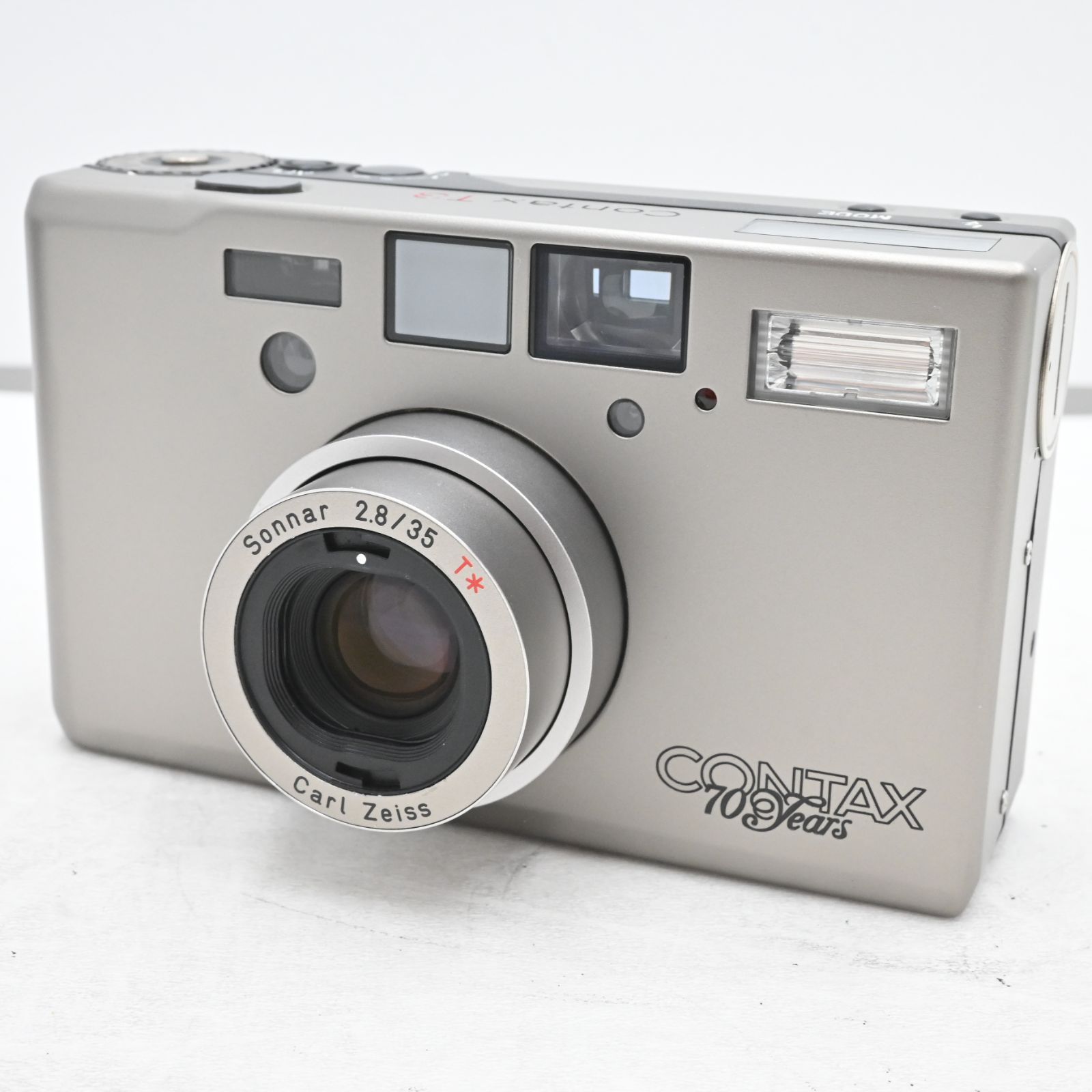 美品コンタックス T3 70th Anniversary チタンシルバー - メルカリ