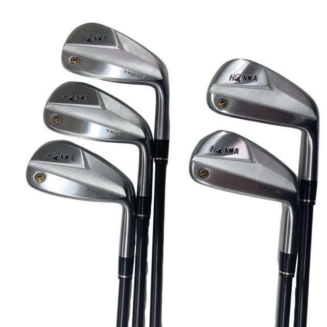 本間ゴルフ TOUR WORLD TR 21 X 5 S アイアンセット IR 特注シャフト フレックスR メンズ 男性用 右利き 右用 Cランク ゴルフクラブ