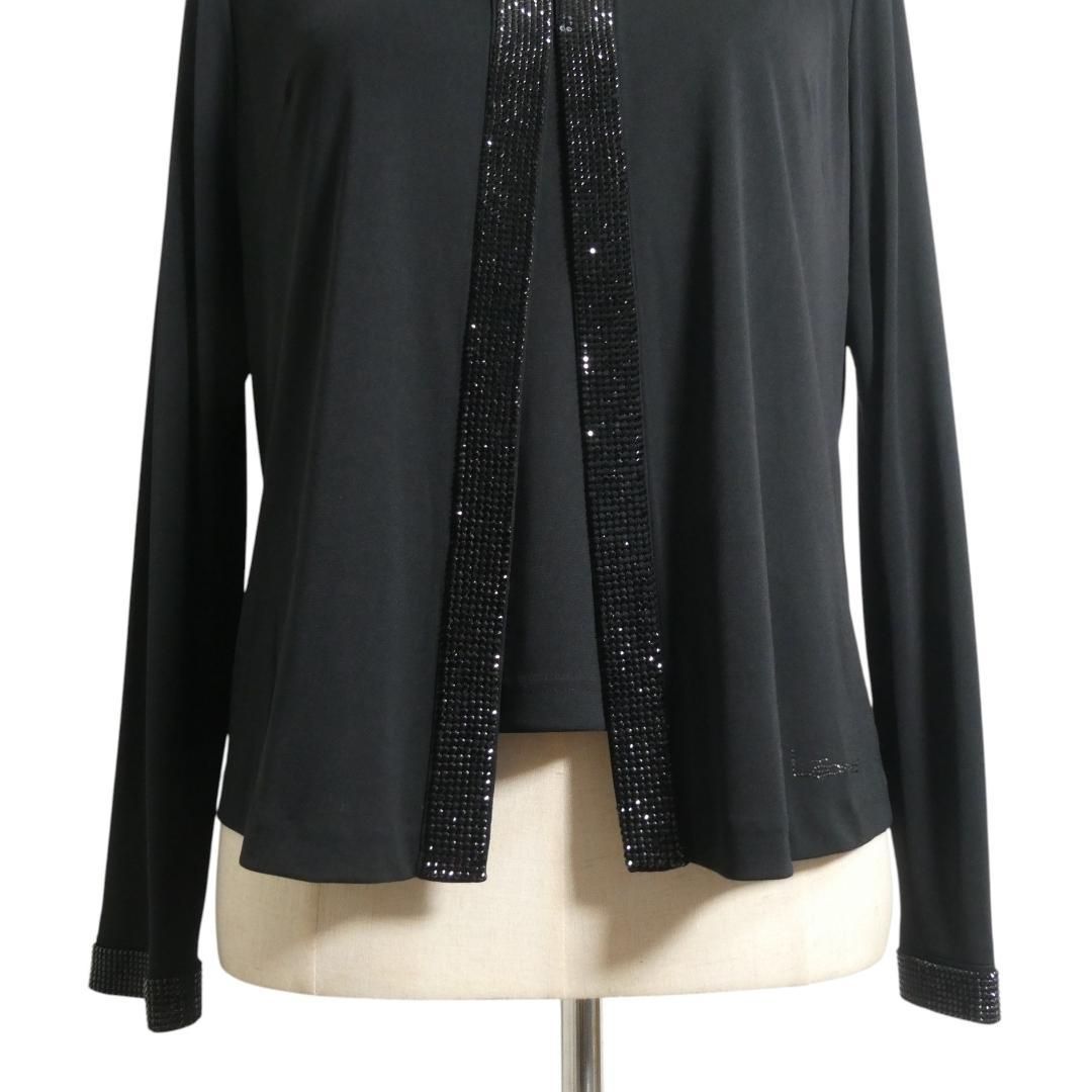 極美品 LEONARD FASHION レオナールファッション サイズL ビジュー