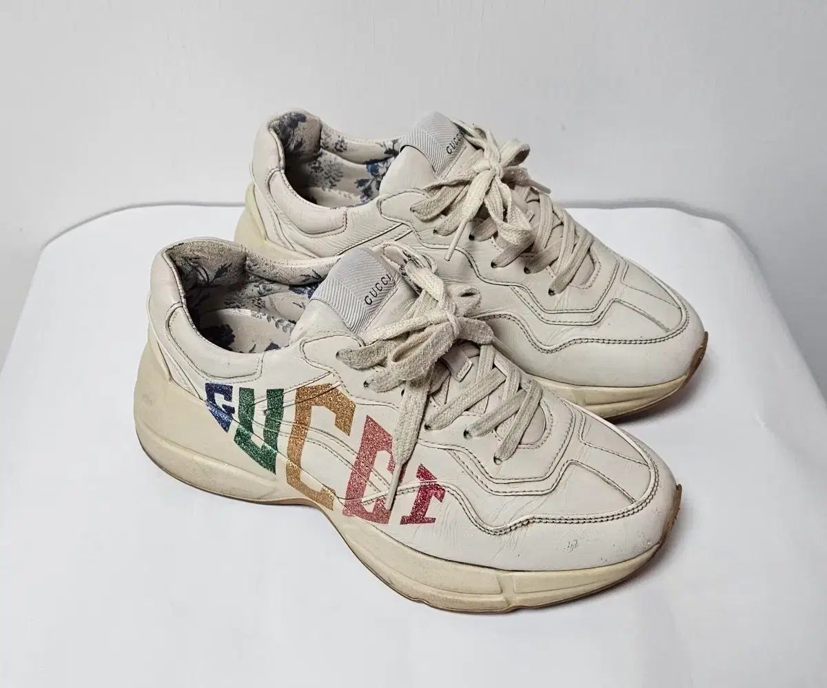 グッチ ライトン レインボー スニーカー 35 5 230