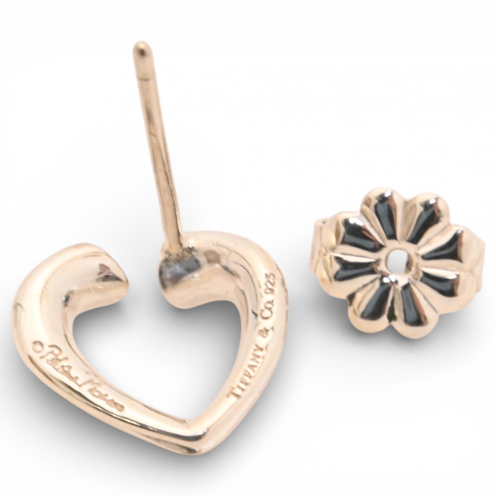 ティファニー テンダネスハート ピアス Sランク ti1212gg - メルカリ