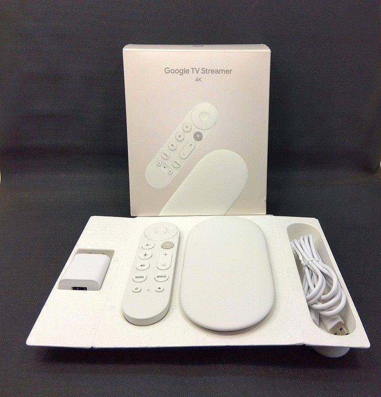 s 26 g 016 k Google TV Streamer 4 グーグル 音声リモコン付き GA 05662 JP