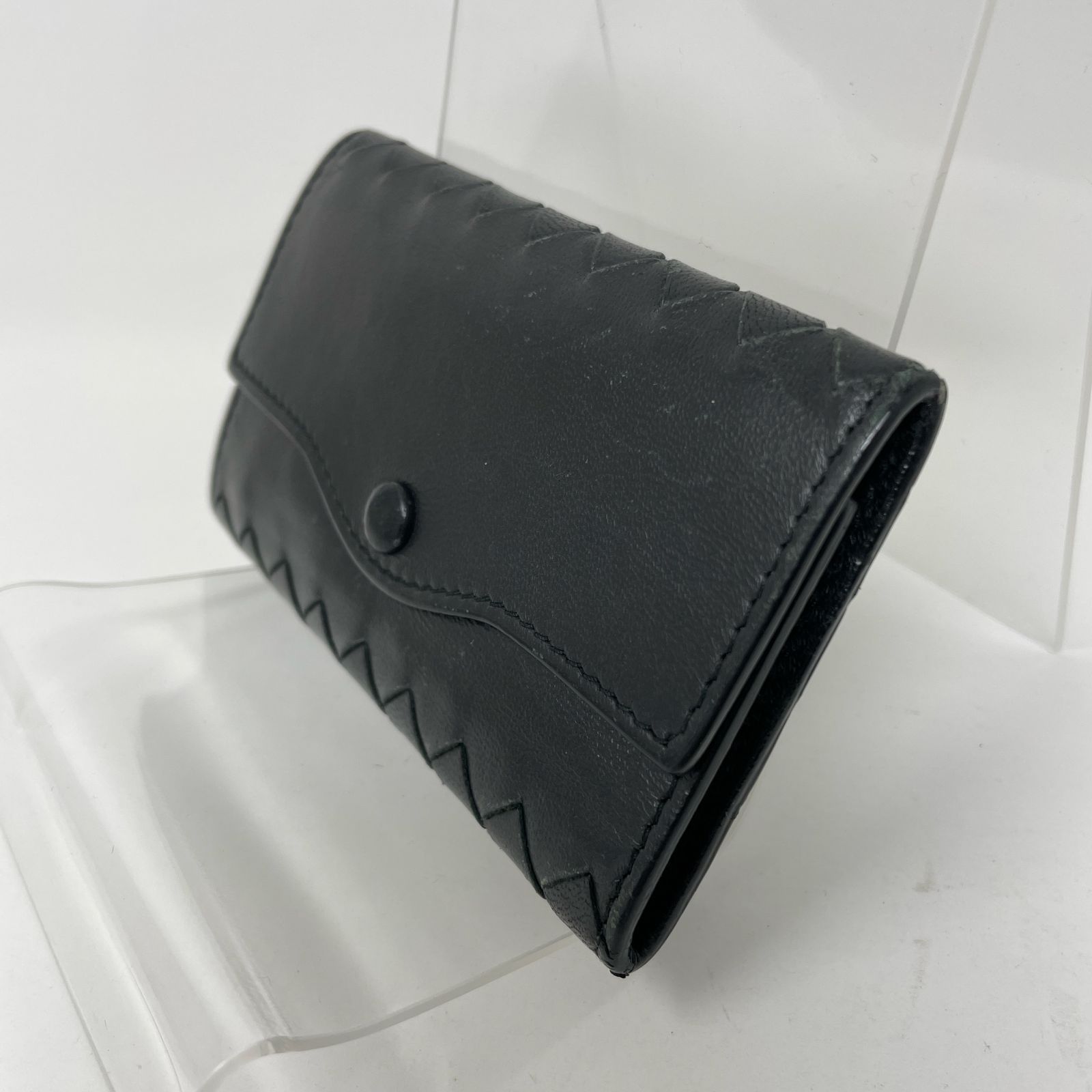 ボッテガ・ヴェネタ BOTTEGA VENETA レザー イントレチャート 5連キー