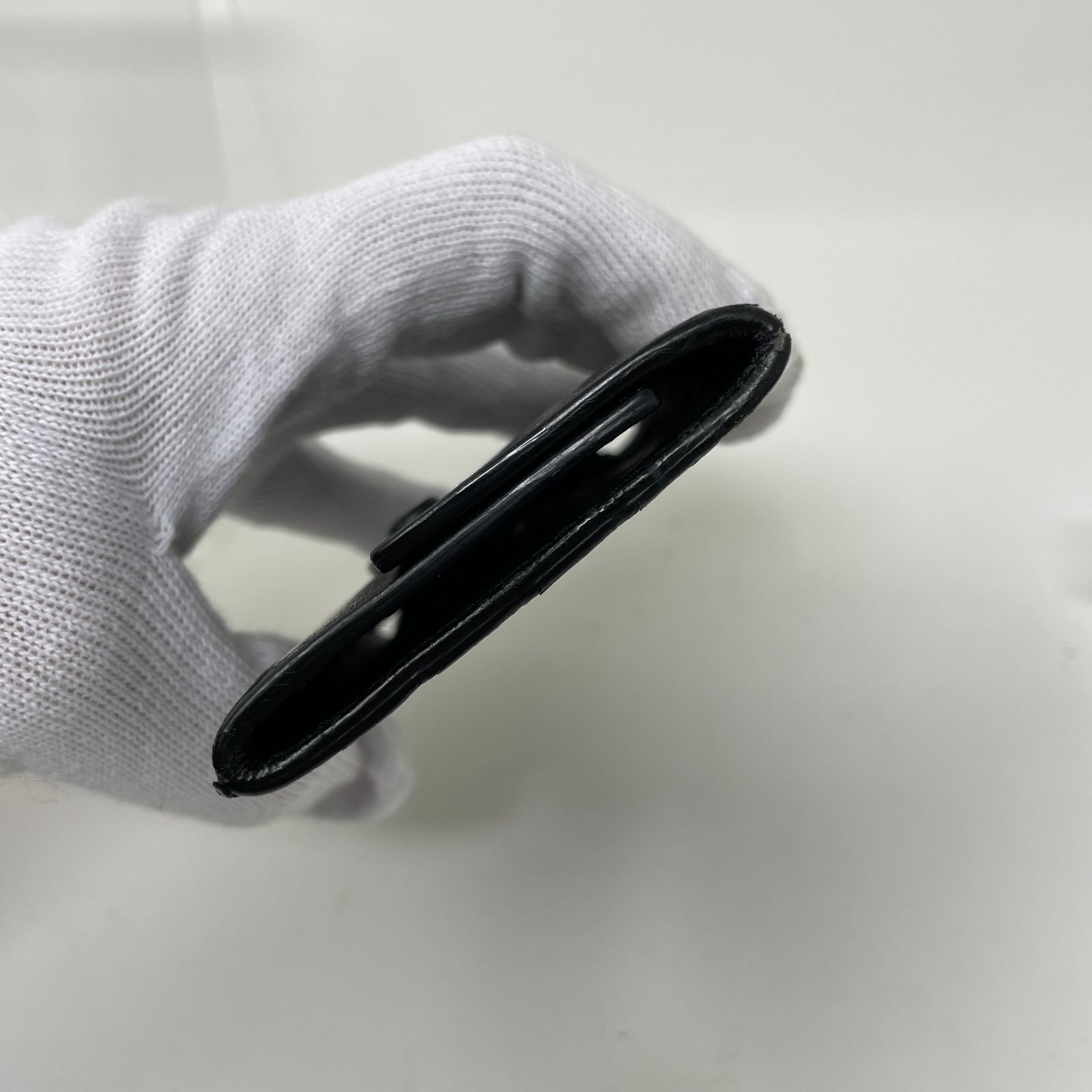 ボッテガ・ヴェネタ BOTTEGA VENETA レザー イントレチャート 5連キー