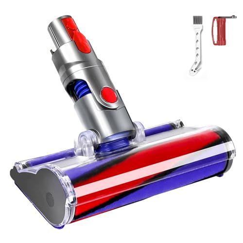 ダイソンV 8 ソフトローラー真空ヘッド V 10 11 15 SV 12 14 22 25互換性 コードレス真空掃除機対応掃除機交換パーツmm