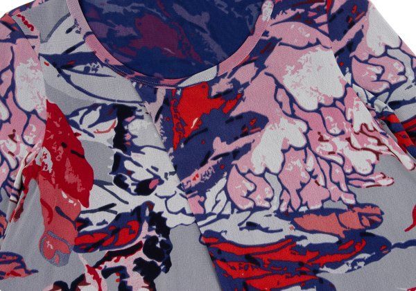 ヴィヴィアンタムVIVIENNETAM フラワープリントサイドボリュームパワー