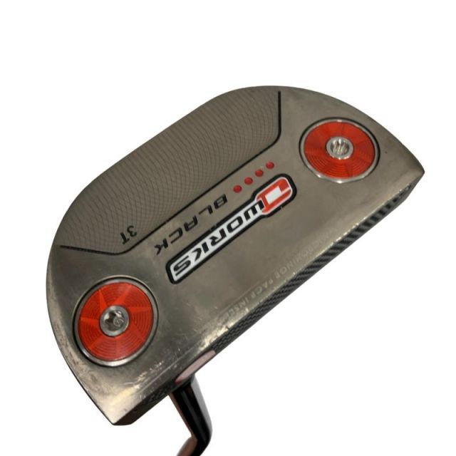 オデッセイ O WORKS BLACK 3 T 33インチ パター PT スチール フレックスその他 メンズ 男性用 右利き 右用 Cランク ゴルフクラブ