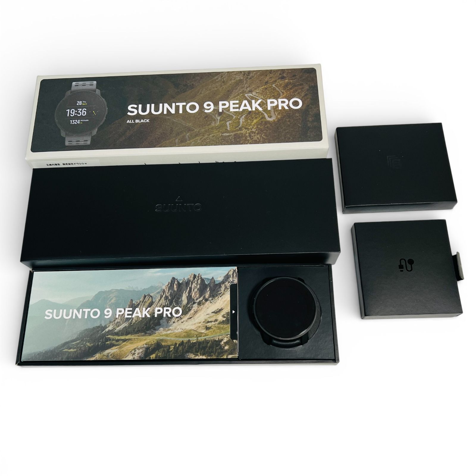 9 PEAK PRO ALL BLACK スマートウォッチ 完品